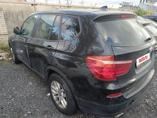 2013 BMW X3 20i xDrive II (F25), чёрный, 984300 рублей, вид 3