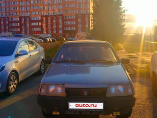 2001 Lada (ВАЗ) 21099, серебристый, 100000 рублей, вид 2