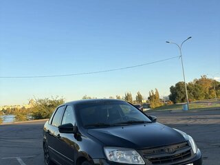 2013 Lada (ВАЗ) Granta I, чёрный, 430000 рублей, вид 1