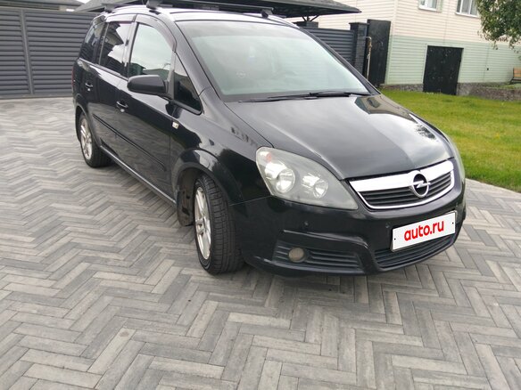 2007 Opel Zafira B, чёрный, 480000 рублей - вид 3
