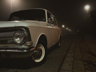 1974 Москвич 412 ИЭ, белый, 110000 рублей, вид 3