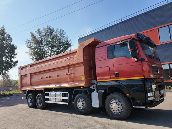 2023 Sinotruk Sitrak C7H, оранжевый - вид 1