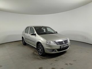 2011 Renault Logan I Рестайлинг, бежевый, 405000 рублей, вид 3
