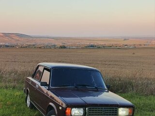 2007 Lada (ВАЗ) 2107, пурпурный, 70000 рублей, вид 1