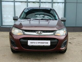 2013 Lada (ВАЗ) Kalina II, красный, 215000 рублей, вид 2