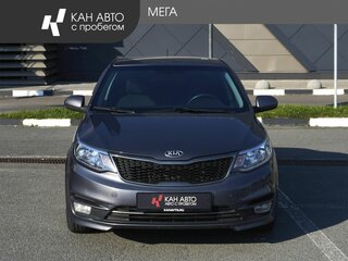 2015 Kia Rio III Рестайлинг, серый, 874000 рублей, вид 3