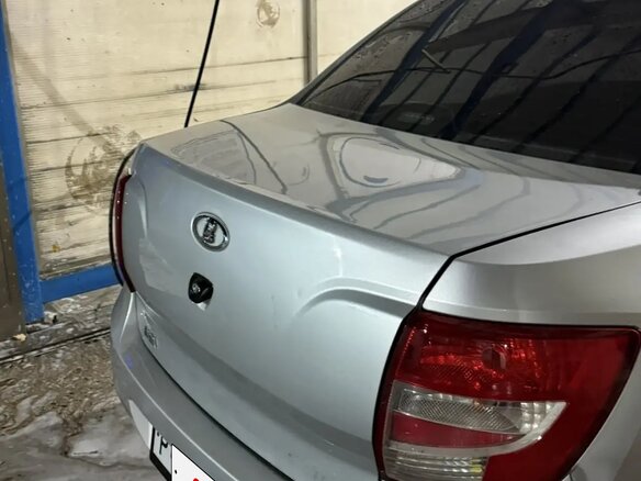 2012 Lada (ВАЗ) Granta I, серый, 250000 рублей - вид 8
