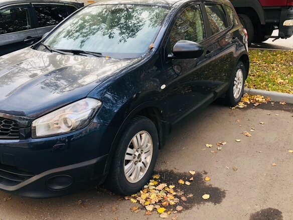 2010 Nissan Qashqai I Рестайлинг, синий, 910000 рублей