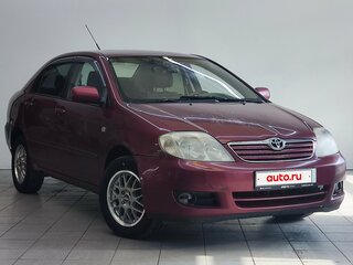 2006 Toyota Corolla IX (E120, E130) Рестайлинг, красный, 490000 рублей, вид 3