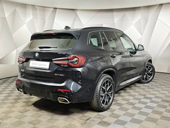 2024 BMW X3 20i xDrive III (G01) Рестайлинг, чёрный, 6800000 рублей - вид 1