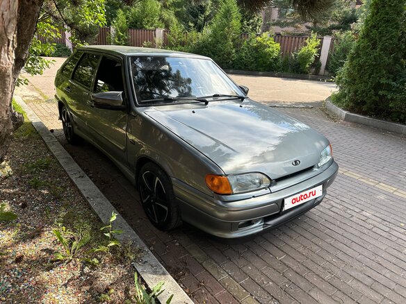 2007 Lada (ВАЗ) 2114, серый - вид 2