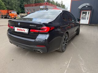 2021 BMW 5 серии 520d xDrive VII (G30/G31/G38) Рестайлинг, чёрный, 4300000 рублей, вид 3