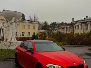 2011 BMW 5 серии 528i VI (F10/F11/F07), красный, 1350000 рублей, вид 3