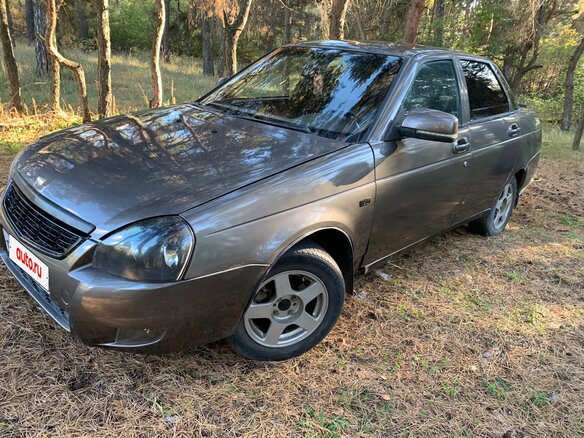 2007 Lada (ВАЗ) Priora I, серый, 170000 рублей