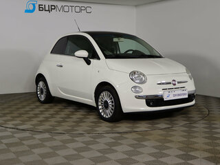 2012 Fiat 500 II, белый, 939990 рублей, вид 3