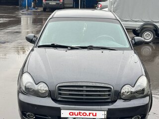 2008 Hyundai Sonata ТагАЗ IV (EF) Рестайлинг, чёрный, 450000 рублей, вид 1