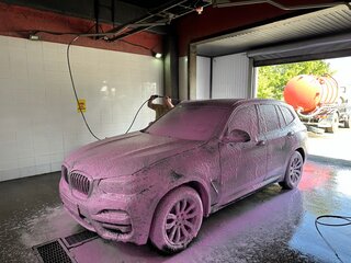 2018 BMW X3 20d xDrive III (G01), синий, 3450000 рублей, вид 2