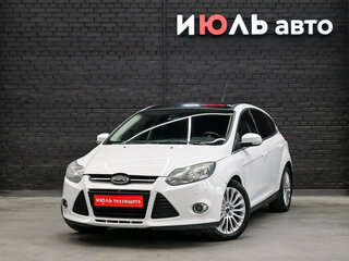 2014 Ford Focus III, белый, 930000 рублей, вид 2
