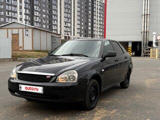 2010 Lada (ВАЗ) Priora I, чёрный, 285000 рублей, вид 1
