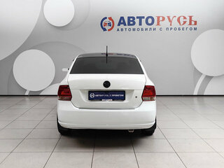 2013 Volkswagen Polo V, белый, 648000 рублей, вид 4