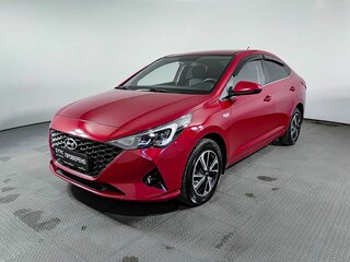 2020 Hyundai Solaris II Рестайлинг, красный, 1650000 рублей, вид 1