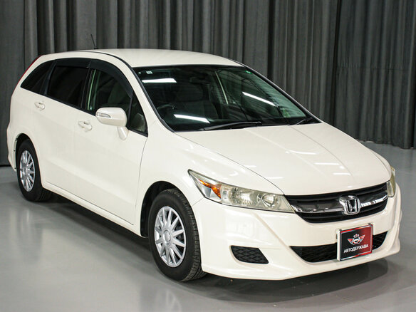 2009 Honda Stream II Рестайлинг, белый, 1220000 рублей - вид 4