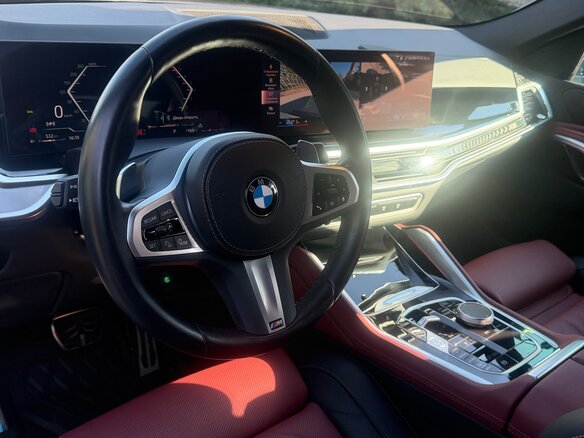 2023 BMW X6 40i III (G06) Рестайлинг, чёрный, 13700000 рублей - вид 10
