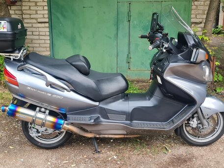 2009 Suzuki Burgman (SkyWave) 650, серый, 470000 рублей, вид 3