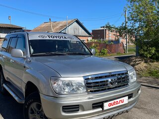 2007 Toyota Land Cruiser 100 Series Рестайлинг 2, серебристый, 2090000 рублей, вид 3