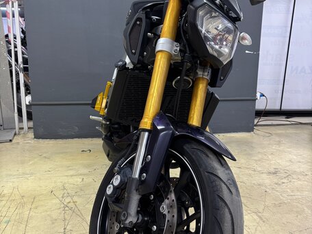 2014 Yamaha MT-09 (FZ-09), фиолетовый, 665000 рублей, вид 2