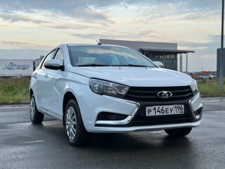 2021 Lada (ВАЗ) Vesta I, белый, 929000 рублей, вид 4