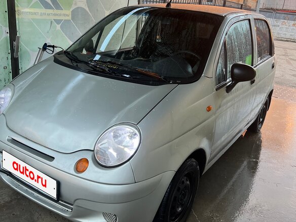 2007 Daewoo Matiz I Рестайлинг, серый, 115000 рублей - вид 2