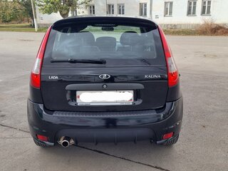 2012 Lada (ВАЗ) Kalina I, чёрный, 380000 рублей, вид 4