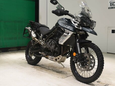 2019 Triumph Tiger 800, чёрный, 837000 рублей, вид 3