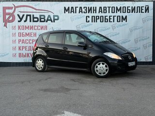 2009 Mercedes-Benz A-Класс 150 II (W169) Рестайлинг, чёрный, 570000 рублей, вид 1
