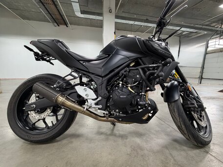 2021 Yamaha MT-03, чёрный, 450000 рублей, вид 3