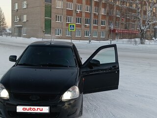 2014 Lada (ВАЗ) Priora I Рестайлинг, синий, 500000 рублей, вид 2