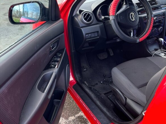 2008 Mazda 3 I (BK) Рестайлинг, красный, 650000 рублей - вид 7