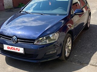 2013 Volkswagen Golf VII, синий, 990000 рублей, вид 1