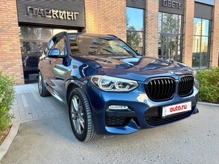 2019 BMW X3 30i xDrive III (G01), синий, 3950000 рублей, вид 3