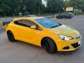 2013 Opel Astra GTC J Рестайлинг, жёлтый, 850000 рублей, вид 2