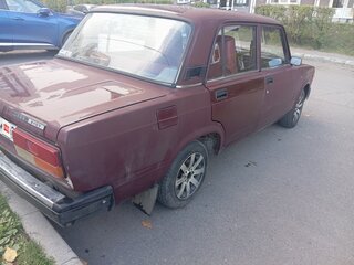 2008 Lada (ВАЗ) 2107, красный, 158000 рублей, вид 5