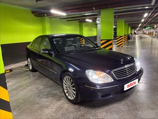 2000 Mercedes-Benz S-Класс 320 IV (W220), синий, 850000 рублей, вид 3