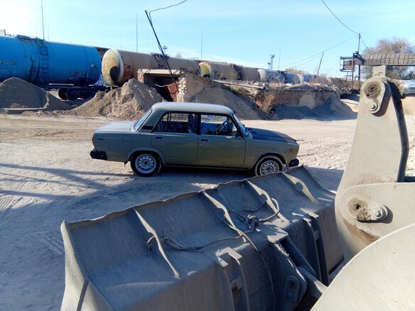 2003 Lada (ВАЗ) 2107, зелёный, 120000 рублей - вид 2