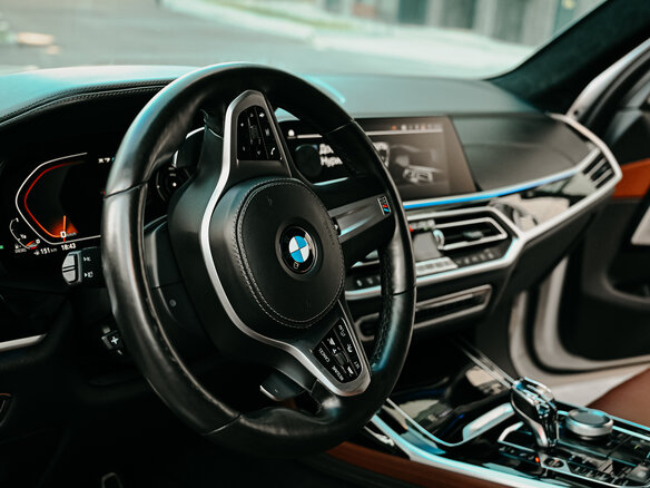 2019 BMW X7 M50d I (G07), белый, 7500000 рублей - вид 18