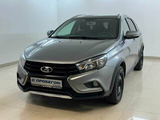 2018 Lada (ВАЗ) Vesta SW Cross I, серый, 810000 рублей, вид 1