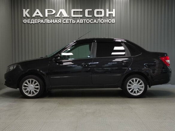 2022 Lada (ВАЗ) Granta I Рестайлинг, чёрный, 643000 рублей - вид 4