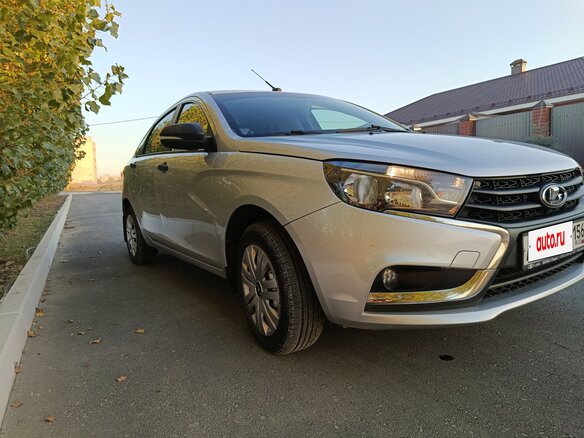 2021 Lada (ВАЗ) Vesta I, серый, 990000 рублей - вид 6