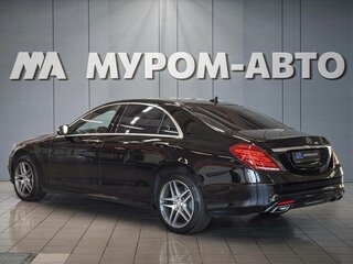 2016 Mercedes-Benz S-Класс 500 Long VI (W222, C217), чёрный, 3550000 рублей, вид 2