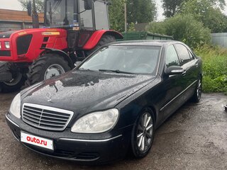 2005 Mercedes-Benz S-Класс 350 IV (W220) Рестайлинг, чёрный, 579999 рублей, вид 2